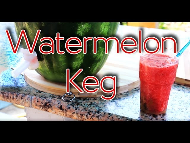 Watermelon Keg: How to Make Fresh and Cool DIY | #Maker42