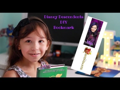 Disney Descendents DIY Bookmark