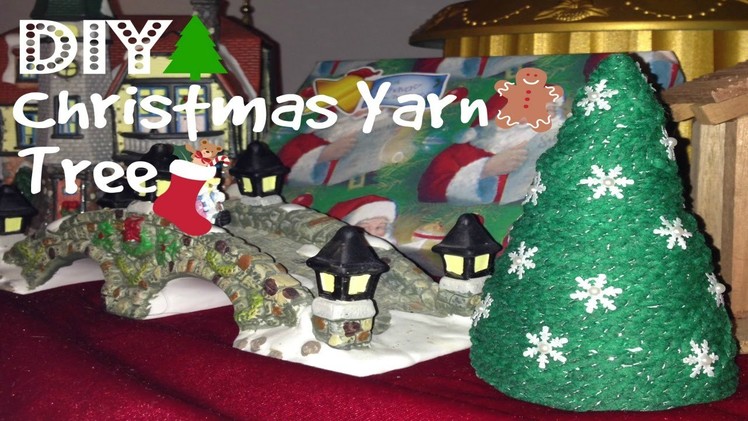 DIY Christmas Yarn Tree