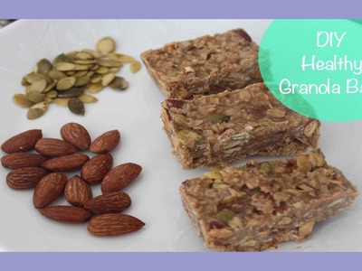 DIY Healthy Granola Bars