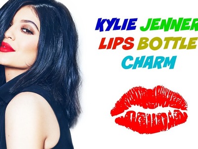 DIY Kylie Jenner Lips Miniature Bottle Charm