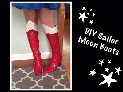 DIY Sailor Moon Boots