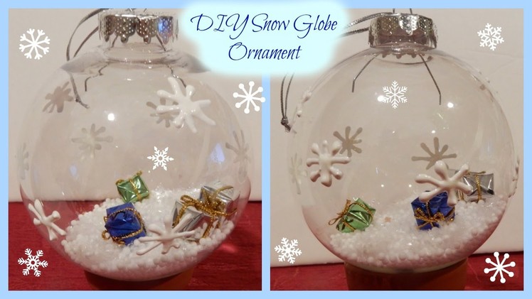 DIY Snow Globe Ornament