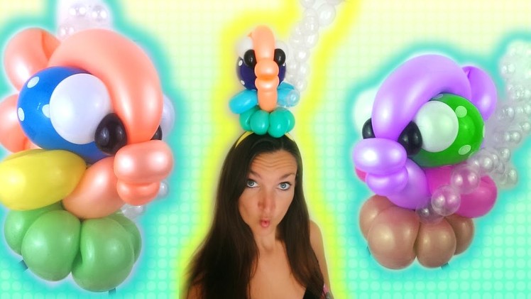 Fish Hat Balloon Animal Tutorial with Holly the Twister Sister!