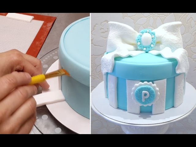 GIFT BOX CAKE - Birthday Cake Ideas.Tutorial by CakesStepbyStep