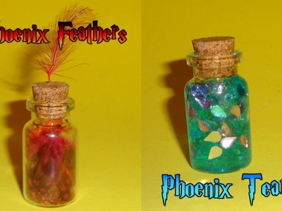 Harry Potter Miniature Bottle Charms DIY Tutorial