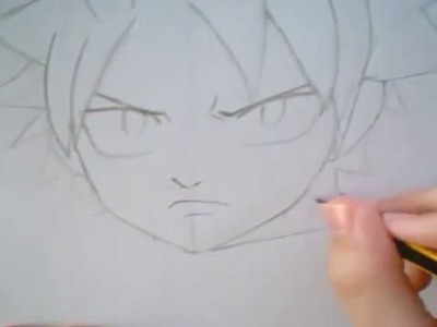 How to Draw Natsu from Fairy Tail Tutorial