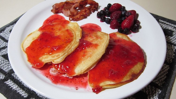 How To Make Delicious Strawberry Pancake Syrup - DIY Food & Drinks Tutorial - Guidecentral