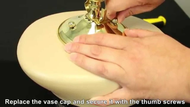 Leg Lamp Internal Bulb Replacement Tutorial