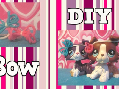 LPS DIY- How to make a LPS rubber band bow