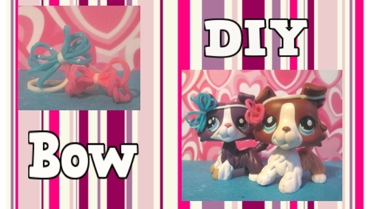 LPS DIY- How to make a LPS rubber band bow