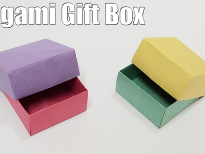 Origami Gift Box - Tutorial (Easy)