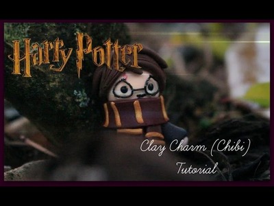 Time Lapse."Tutorial" - Harry Potter Clay Charm.Chibi!