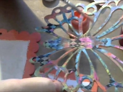 Tutorial Mixed Media Butterfly Wall Hanging For Gina's Designs DT