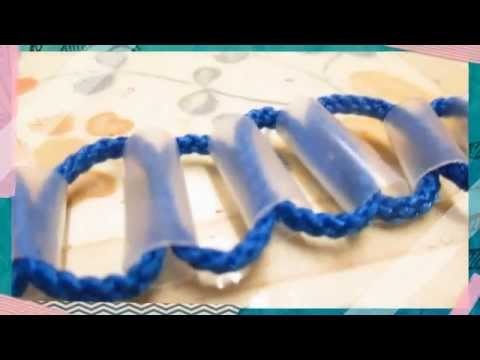 D.I.Y Shoe Lace Straw Bracelet