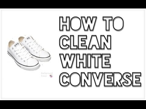Diy: How to Whiten White Converse