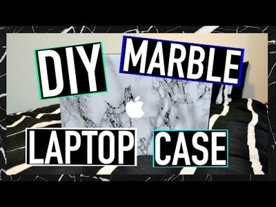 DIY LAPTOP CASE (MARBLE)