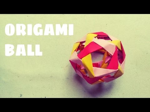 DIY Origami Ornament - Origami Ball Tutorial