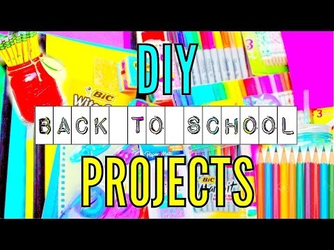 DIY School Supplies: Binders, Pencils & Organization 2015!