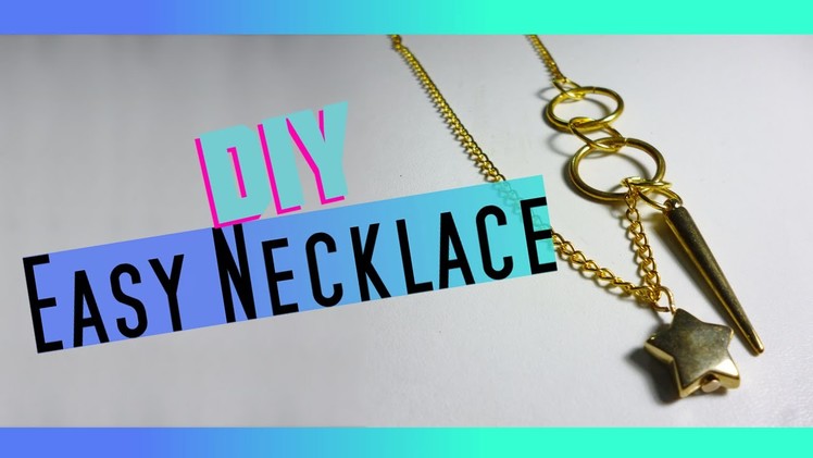 Easy Necklace - DIY