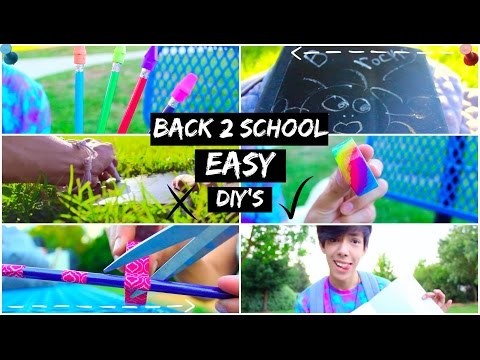Easy Simple Back To School DIY's!!