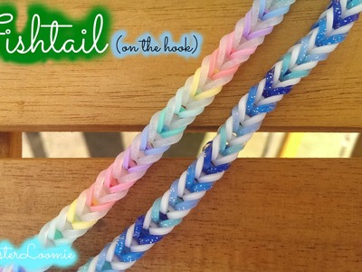 FISHTAIL bracelet tutorial || hook