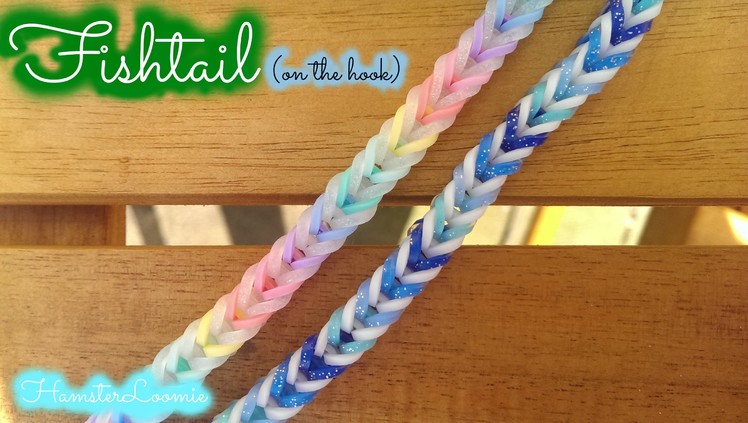 FISHTAIL bracelet tutorial || hook
