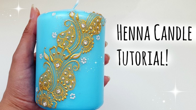 Henna Candle Tutorial |Henna Art by Aroosa