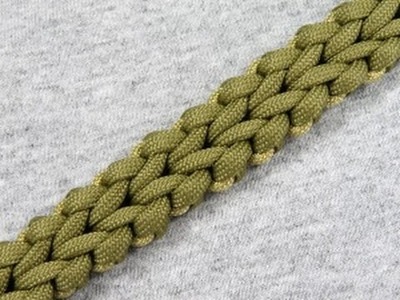 How to make a Cyber Falls Sinnet (Paracord Bracelet) Tutorial (Paracord 101)