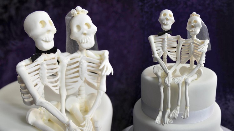 Skeleton Couple Topper Tutorial - Sample