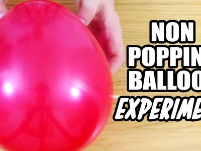 DIY Easy Science Experiment | Amazing Science Experiments | Non Popping Balloon Experiment