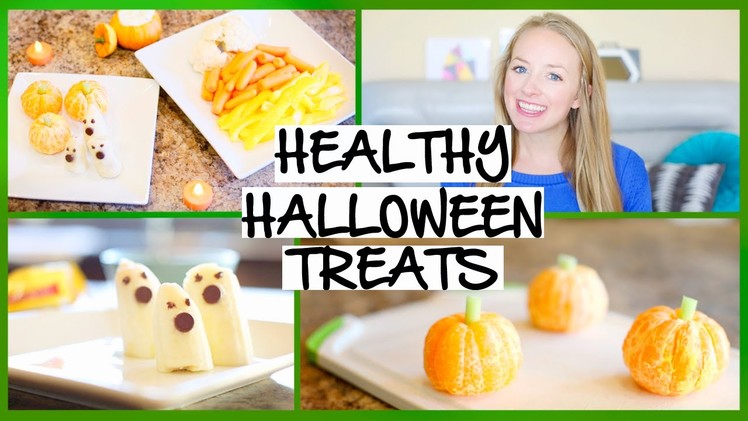 DIY Healthy Halloween Treats