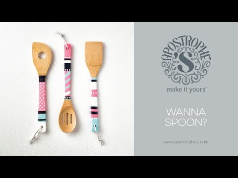 DIY Spoon Decor | Kitchen Craft | Crafts for Girls | Apostrophe S | Wanna Spoon?