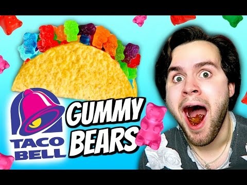 DIY Taco Bell Gummy Bears! | How To Make Taco Meat Flavored Candy!