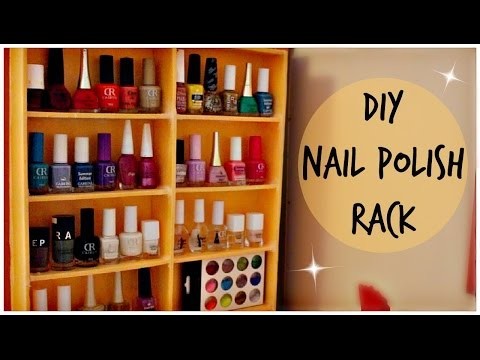 ENG.ROM:DIY Nail Polish Rack | Suport Pentru Oje | Collab w. Rudy`s View