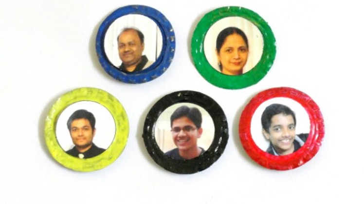 Make Fun Pocket-Sized Photo Magnets - DIY Home - Guidecentral