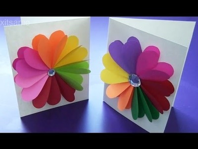 Valentine's Day Handmade Card - Easy DIY