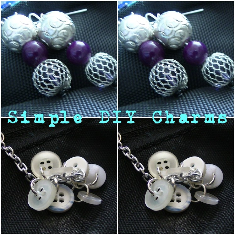 3 Simple DIY Charm Ideas | Use For Zipper Pulls, Jewelry and More!