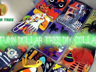 Autumn Dollar Tree DIY Collab| Pocket Letter ft. The Addams Family