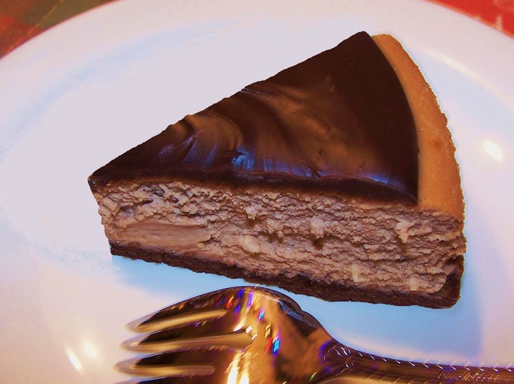 Bailey's Irish Cream Chocolate Cheesecake - gluten free