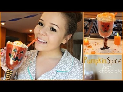 Bake With Sarai Ep #1-Pumpkin Spice Hot Chocolate!