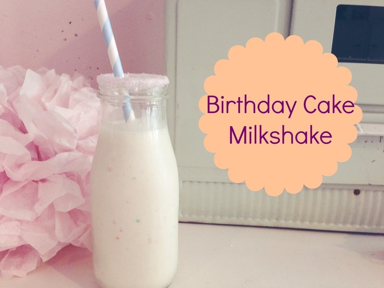 Birthday Cake Milkshake