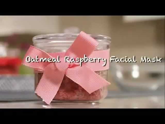 Bonding Over Beauty - How to Make an Oatmeal Raspberry Facial Mask