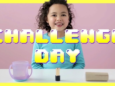 Challenge Day #1 - Water, Lipstick, Toilet Paper Roll?
