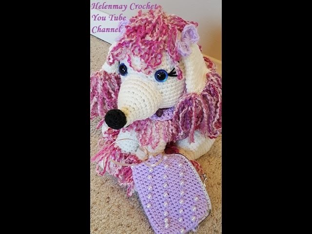 Crochet French Poodle Amigurumi Dog Part 1 of 2 DIY Tutorial