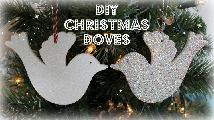 DIY Christmas Doves | Christmas Decorations | Jtru