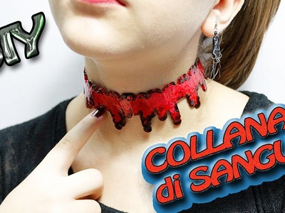 DIY - Collana di Sangue per Halloween |DIY Blood Drip Necklace | HALLOWEEN DIY TUTORIAL!