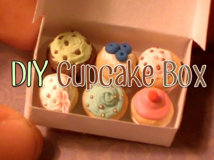 DIY Cupcake box