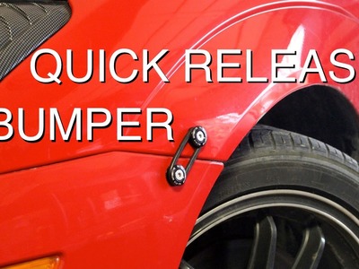 DIY: Install Quick Release Bumper Fasteners