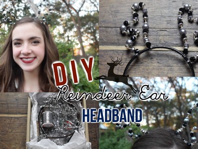 DIY Reindeer Ear Headbands!